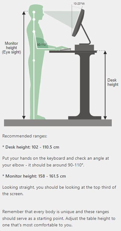 辦公桌高度|Desk Height Calculator 辦公桌高度合格嗎？輸入你的。